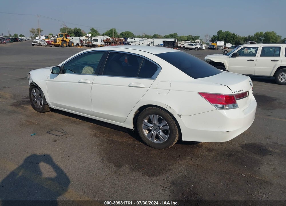 2012 HONDA ACCORD 2.4 SE VIN: 1HGCP2F64CA189039