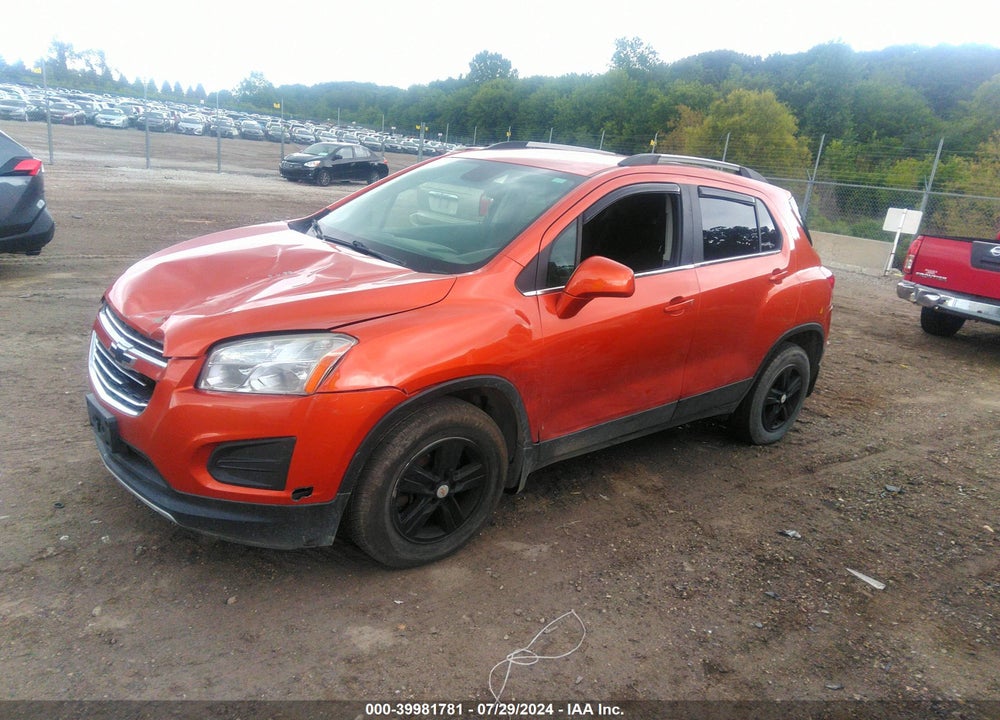 2015 CHEVROLET TRAX LT VIN: KL7CJRSB2FB064368