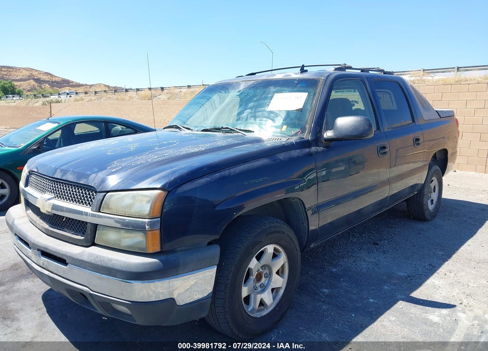 2006 CHEVROLET AVALANCHE 1500 LS VIN: 3GNEC12Z96G243252