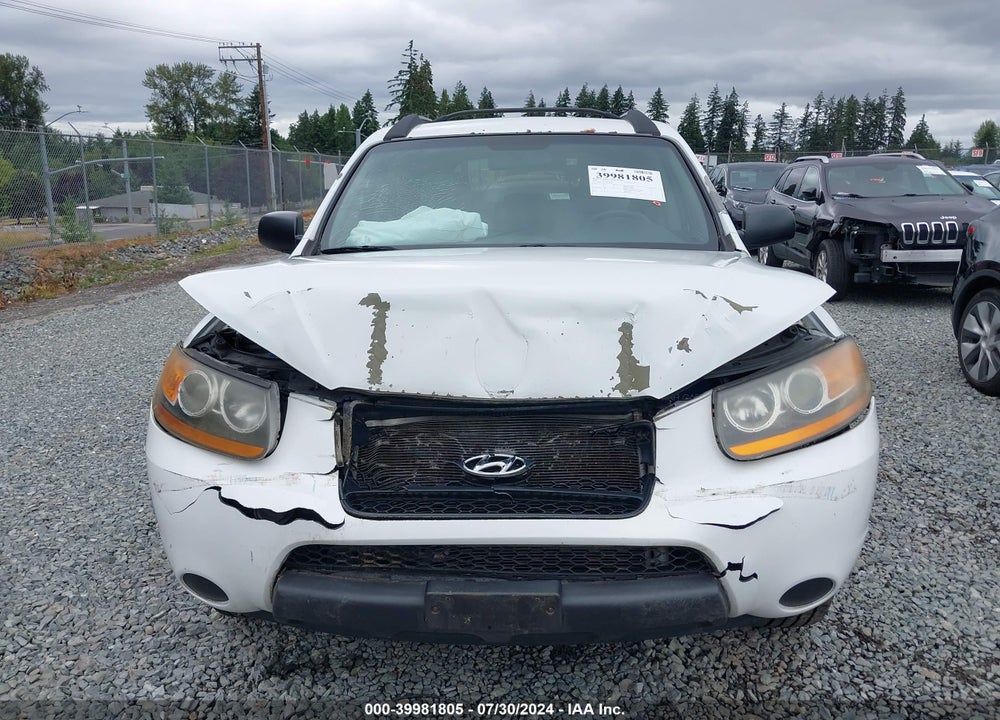2009 HYUNDAI SANTA FE GLS VIN: 5NMSG73D39H260868