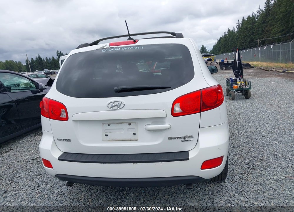 2009 HYUNDAI SANTA FE GLS VIN: 5NMSG73D39H260868