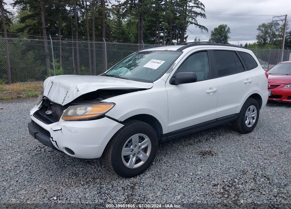 2009 HYUNDAI SANTA FE GLS VIN: 5NMSG73D39H260868