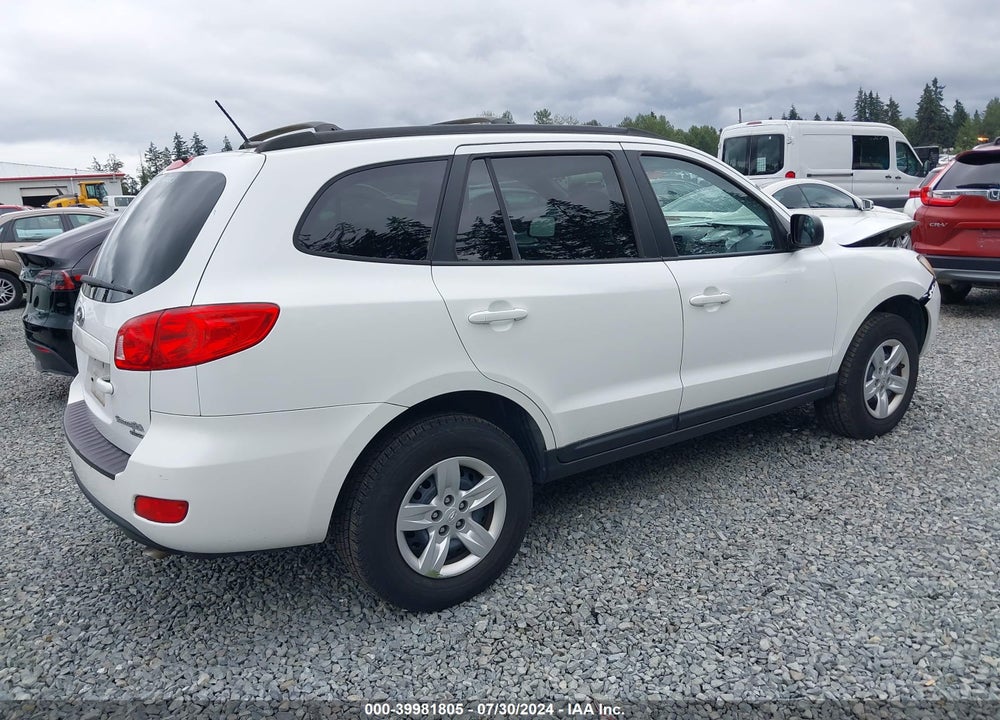 2009 HYUNDAI SANTA FE GLS VIN: 5NMSG73D39H260868