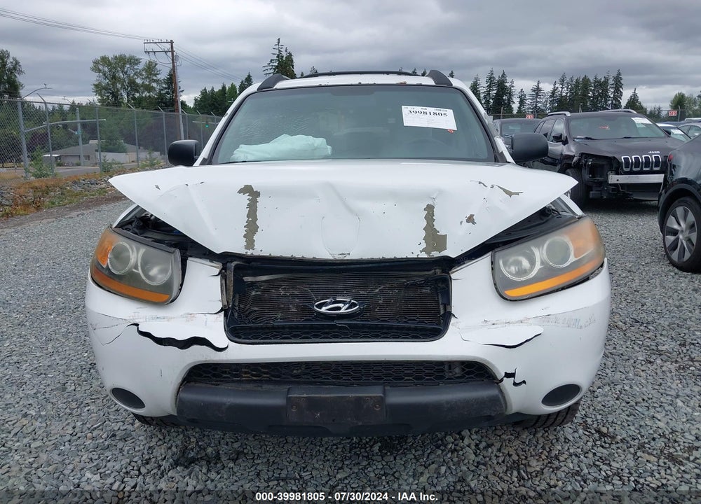 2009 HYUNDAI SANTA FE GLS VIN: 5NMSG73D39H260868