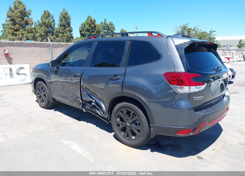 2023 SUBARU FORESTER SPORT VIN: JF2SKAJC1PH468222