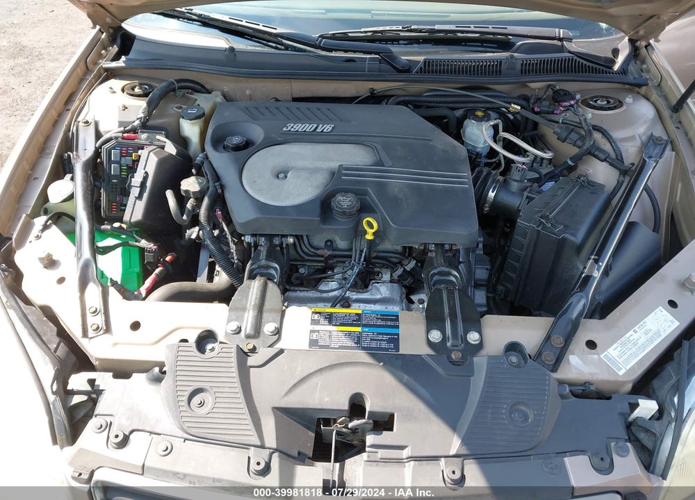 2006 CHEVROLET IMPALA LT VIN: 2G1WC581569185424