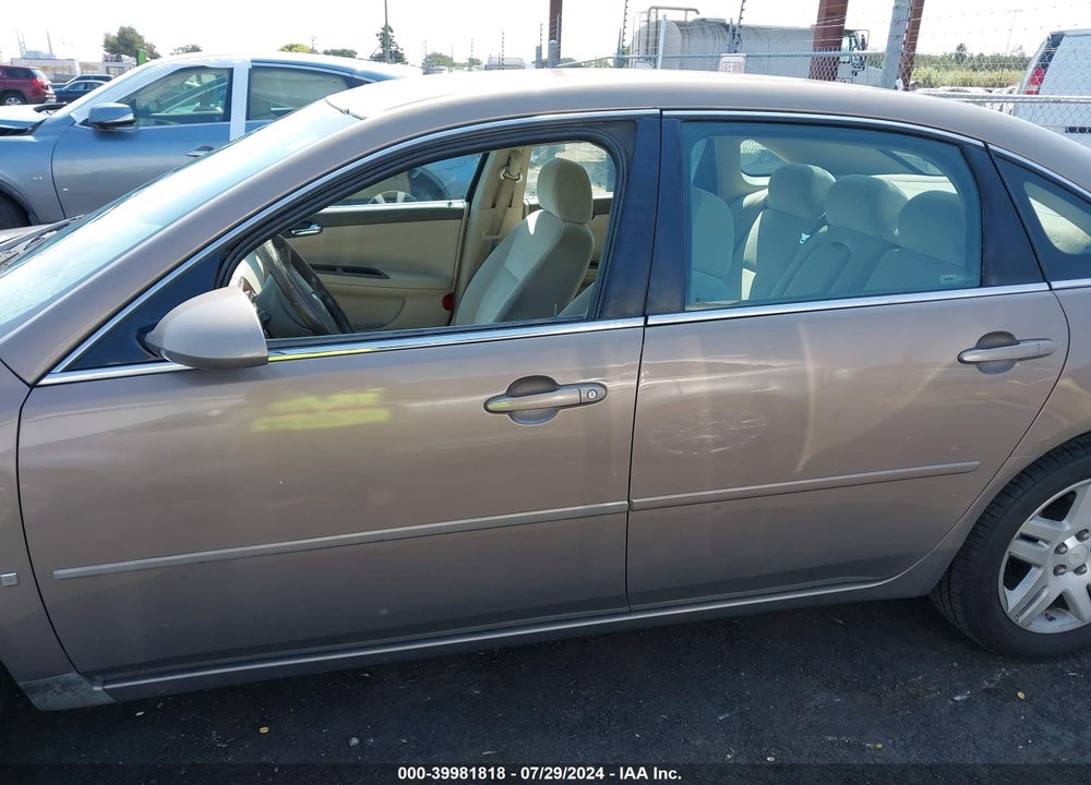 2006 CHEVROLET IMPALA LT VIN: 2G1WC581569185424