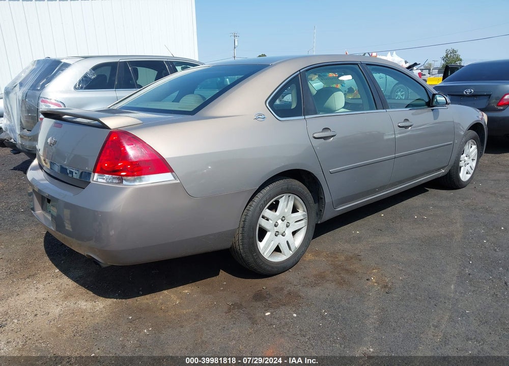 2006 CHEVROLET IMPALA LT VIN: 2G1WC581569185424