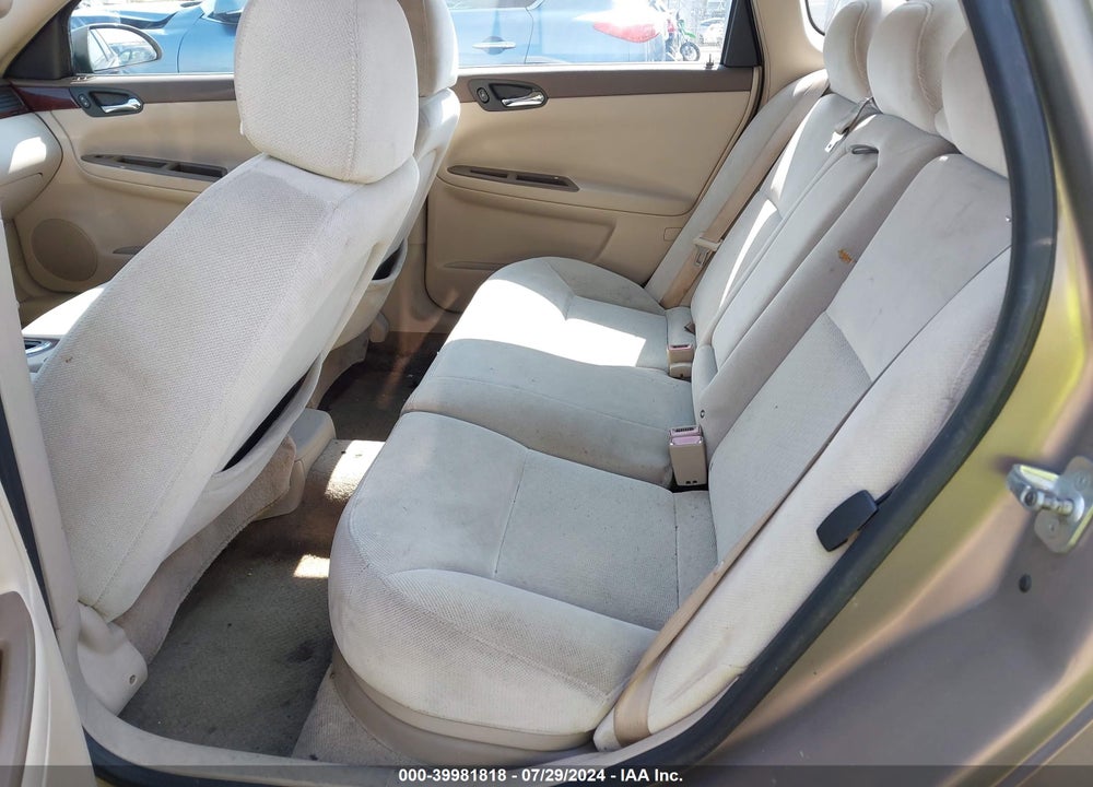 2006 CHEVROLET IMPALA LT VIN: 2G1WC581569185424