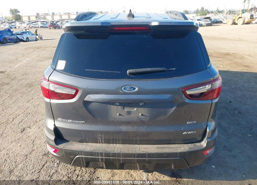 2020 FORD ECOSPORT SES VIN: MAJ6S3JL3LC384198