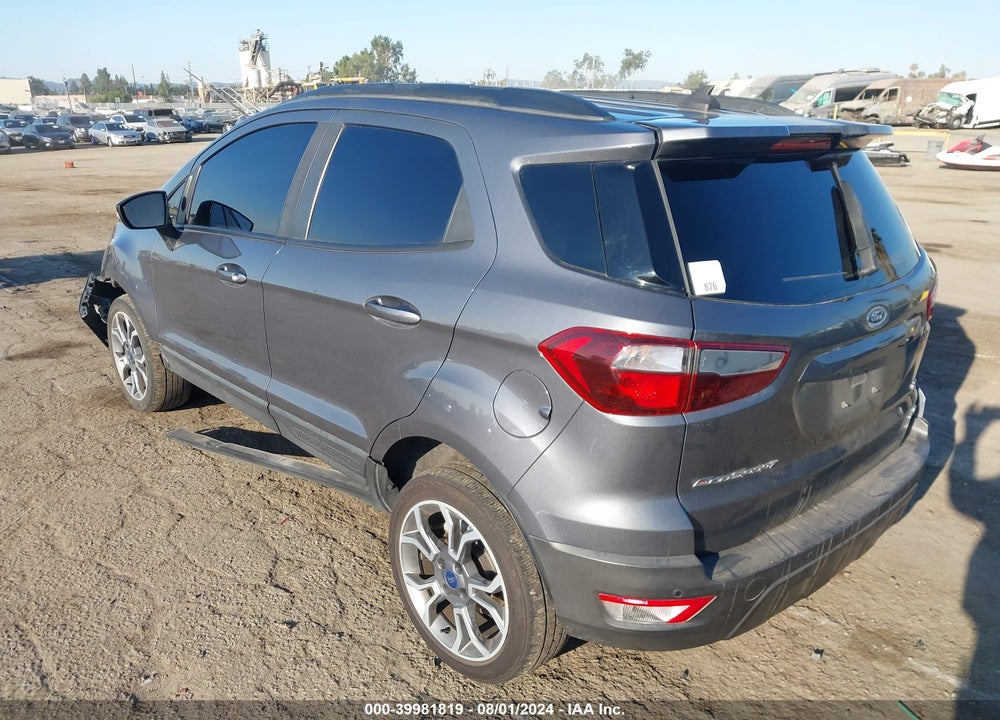 2020 FORD ECOSPORT SES VIN: MAJ6S3JL3LC384198