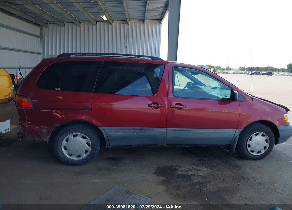 1999 TOYOTA SIENNA LE/XLE VIN: 4T3ZF13C0XU115351
