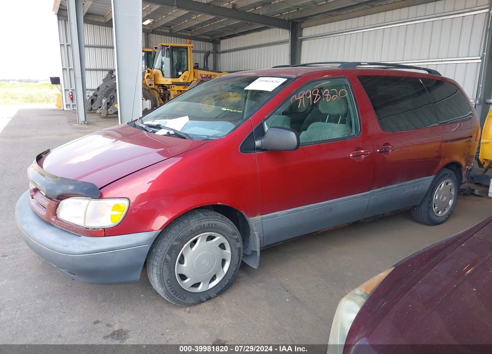 1999 TOYOTA SIENNA LE/XLE VIN: 4T3ZF13C0XU115351