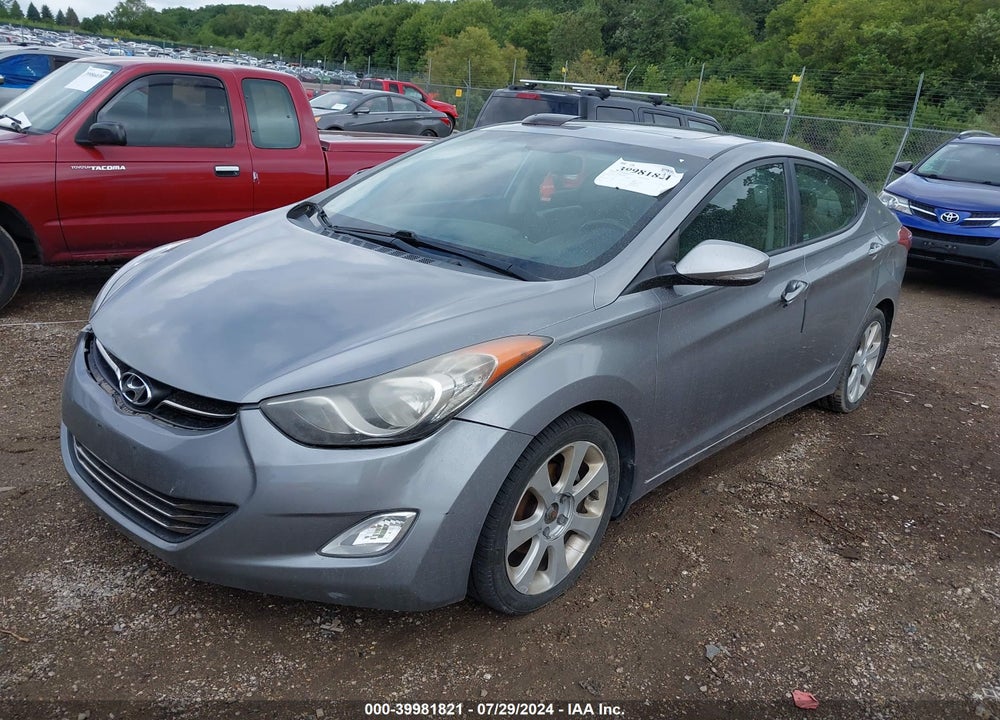 2012 HYUNDAI ELANTRA LIMITED (ULSAN PLANT) VIN: KMHDH4AEXCU407795