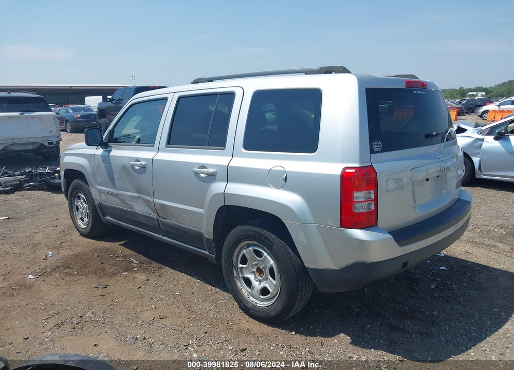 2014 JEEP PATRIOT SPORT VIN: 1C4NJPBA1ED599346
