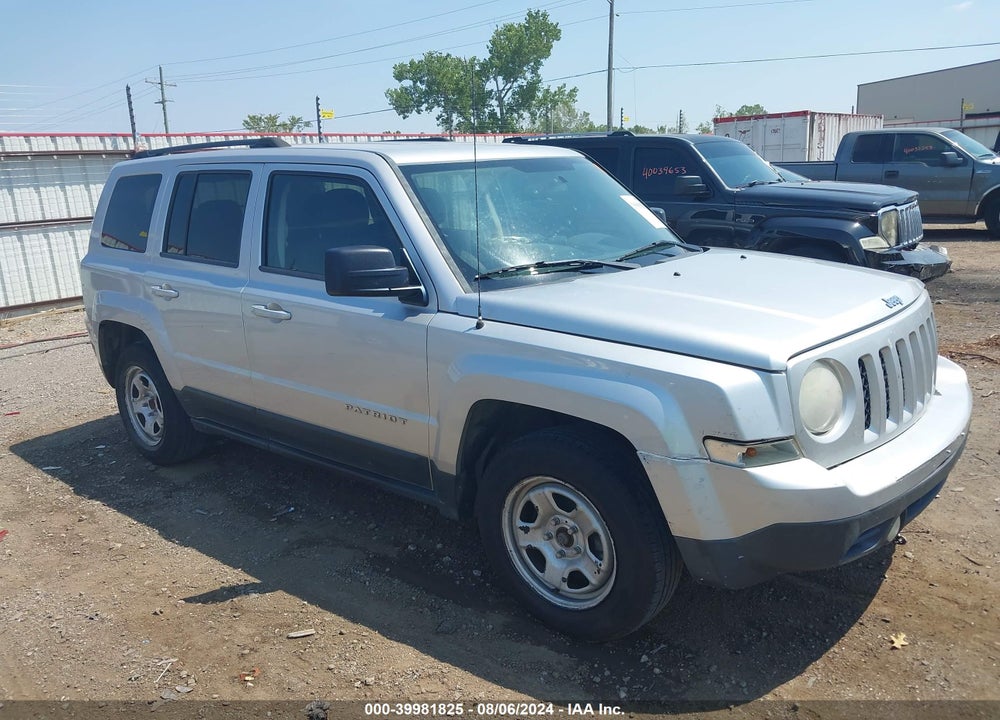 2014 JEEP PATRIOT SPORT VIN: 1C4NJPBA1ED599346