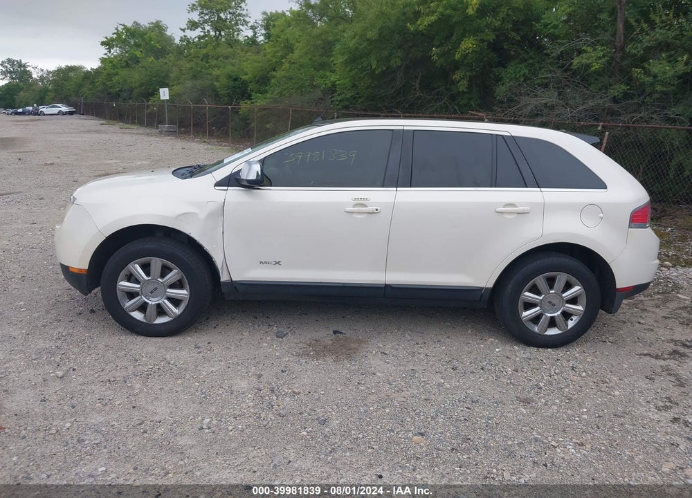 2007 LINCOLN MKX VIN: 2LMDU68C67BJ26167