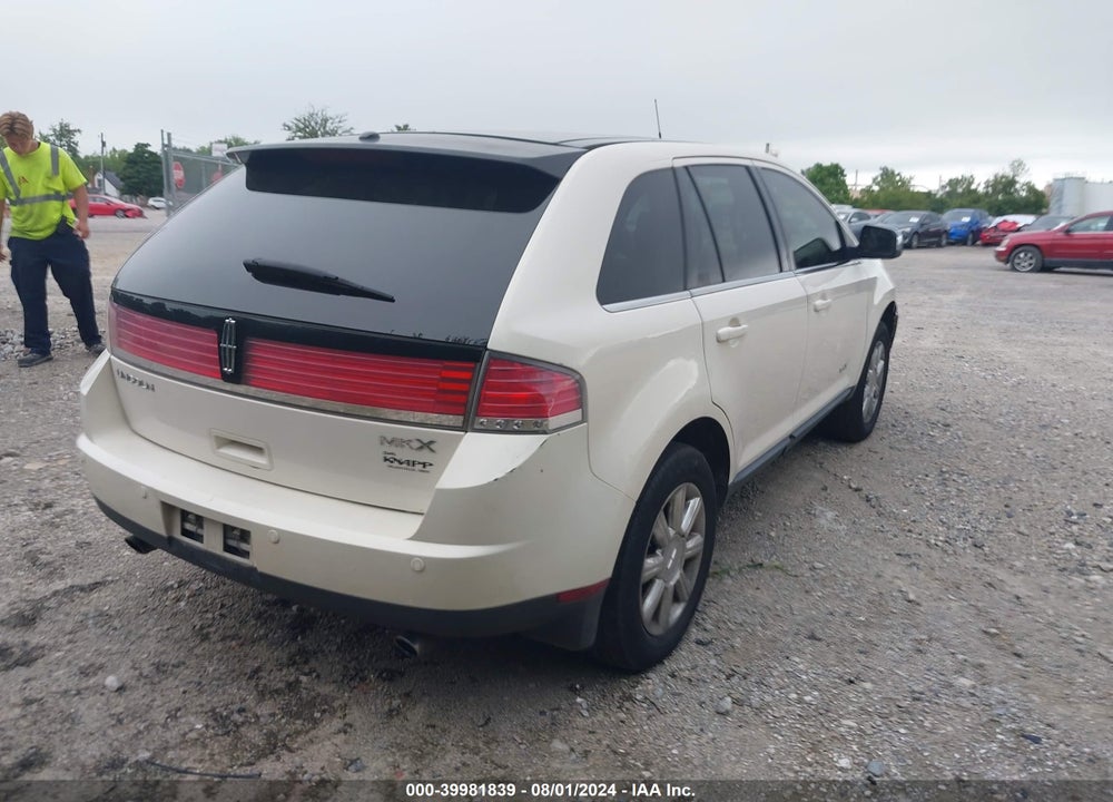 2007 LINCOLN MKX VIN: 2LMDU68C67BJ26167