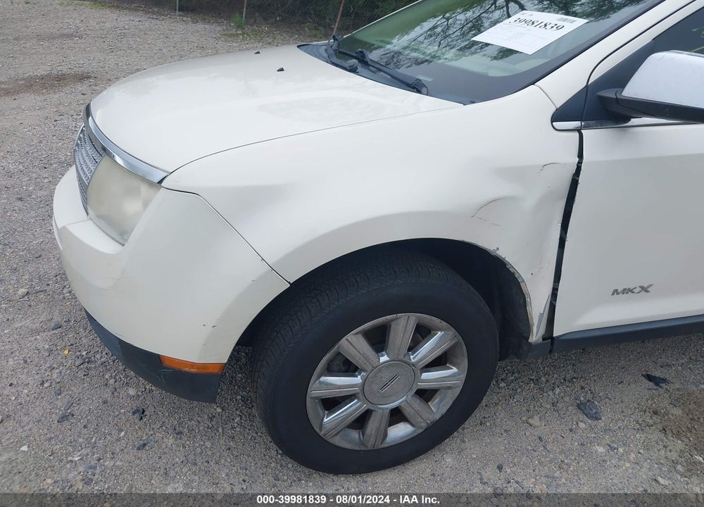 2007 LINCOLN MKX VIN: 2LMDU68C67BJ26167