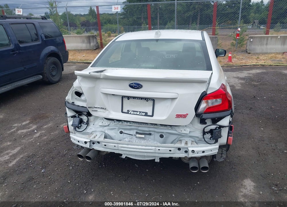 2021 SUBARU WRX STI LIMITED VIN: JF1VA2T6XM9802660