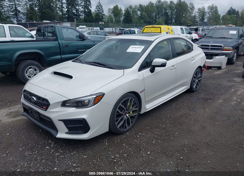 2021 SUBARU WRX STI LIMITED VIN: JF1VA2T6XM9802660