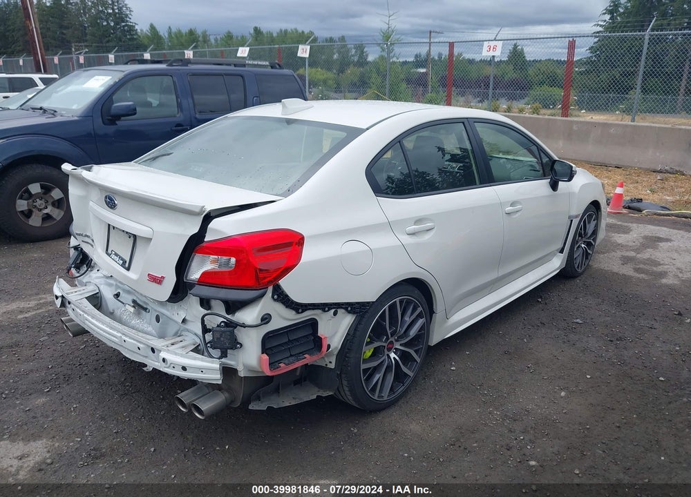 2021 SUBARU WRX STI LIMITED VIN: JF1VA2T6XM9802660