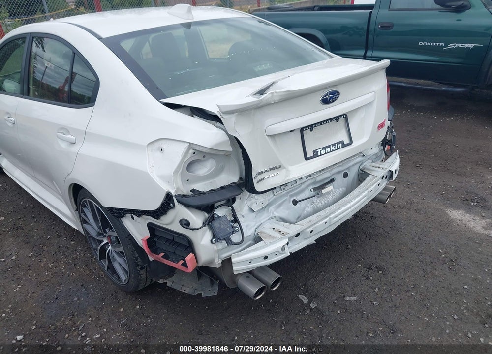 2021 SUBARU WRX STI LIMITED VIN: JF1VA2T6XM9802660
