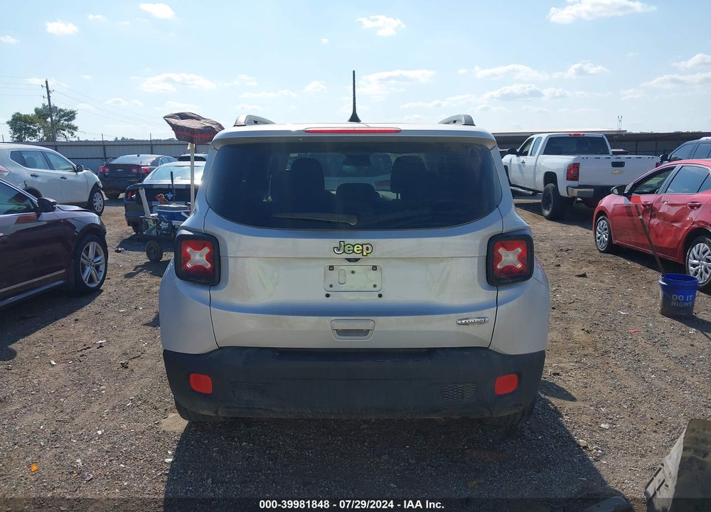 2018 JEEP RENEGADE LATITUDE FWD VIN: ZACCJABB6JPJ19114