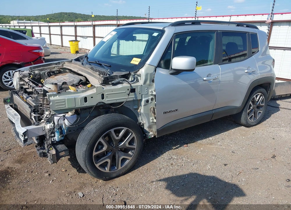 2018 JEEP RENEGADE LATITUDE FWD VIN: ZACCJABB6JPJ19114