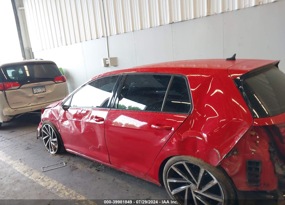 2018 VOLKSWAGEN GOLF R 2.0T W/DCC NAVIGATION VIN: WVWWF7AU5JW188127