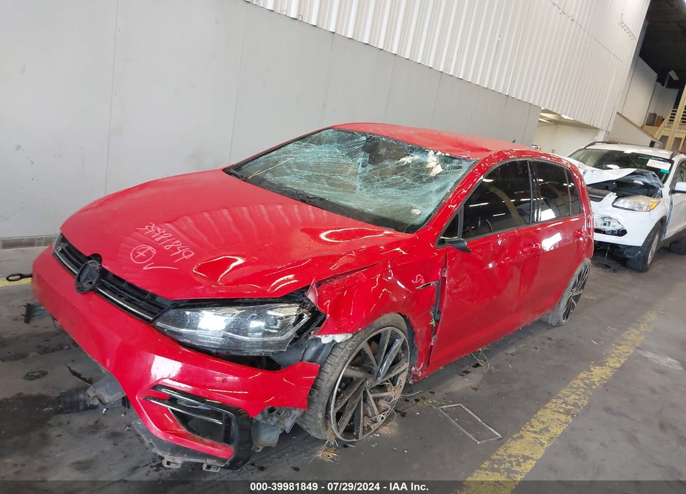 2018 VOLKSWAGEN GOLF R 2.0T W/DCC NAVIGATION VIN: WVWWF7AU5JW188127
