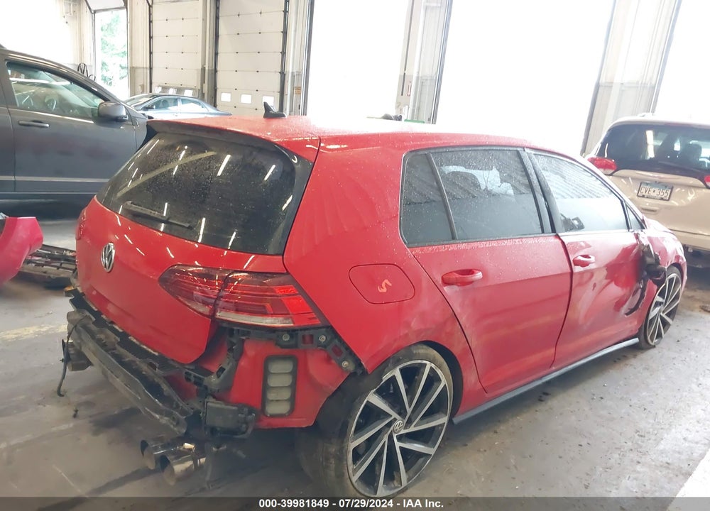 2018 VOLKSWAGEN GOLF R 2.0T W/DCC NAVIGATION VIN: WVWWF7AU5JW188127