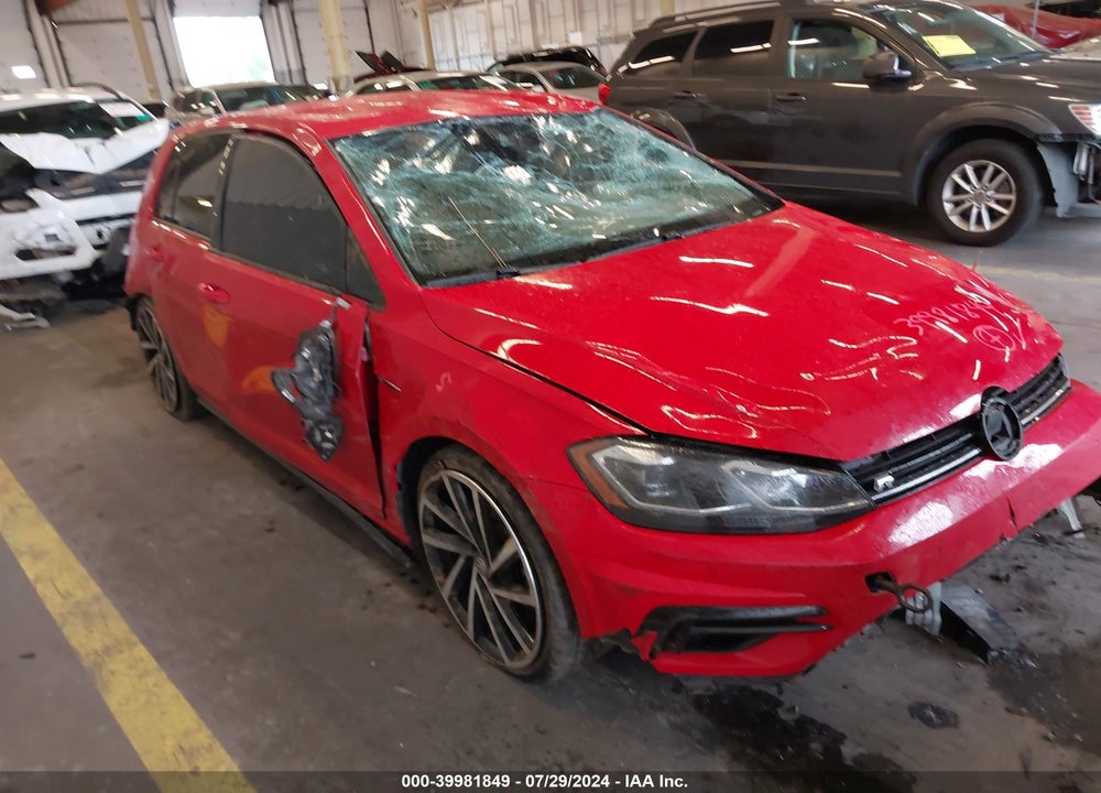 2018 VOLKSWAGEN GOLF R 2.0T W/DCC NAVIGATION VIN: WVWWF7AU5JW188127