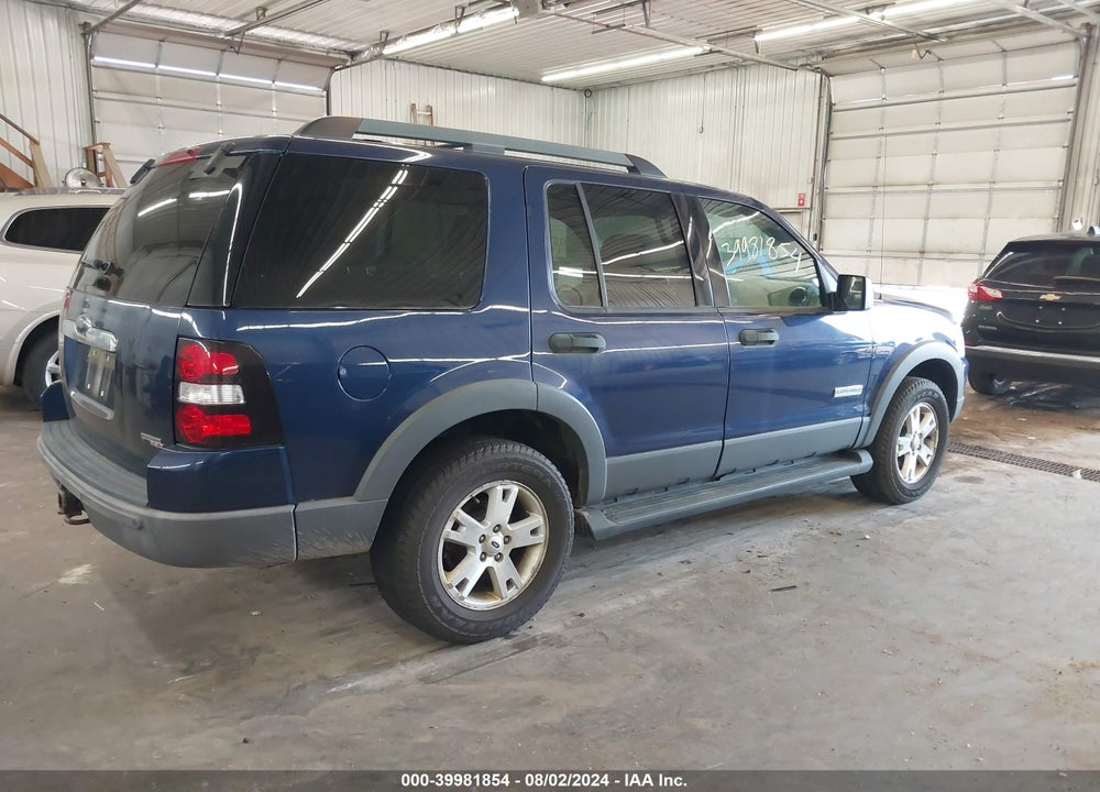 2006 FORD EXPLORER XLT VIN: 1FMEU73E56UA11048