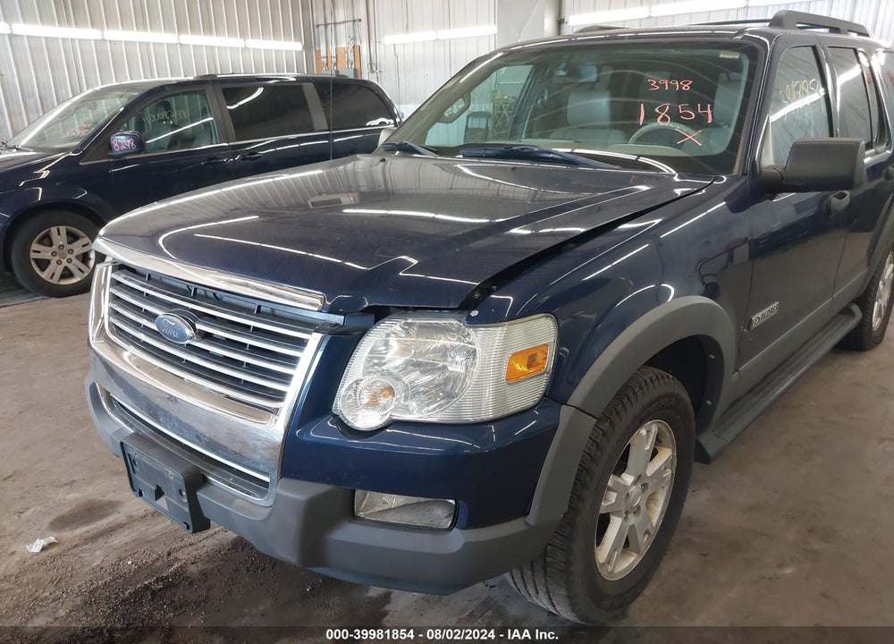 2006 FORD EXPLORER XLT VIN: 1FMEU73E56UA11048