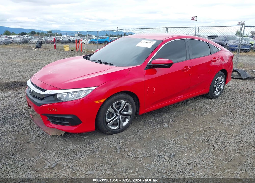2018 HONDA CIVIC LX VIN: 2HGFC2F57JH542212