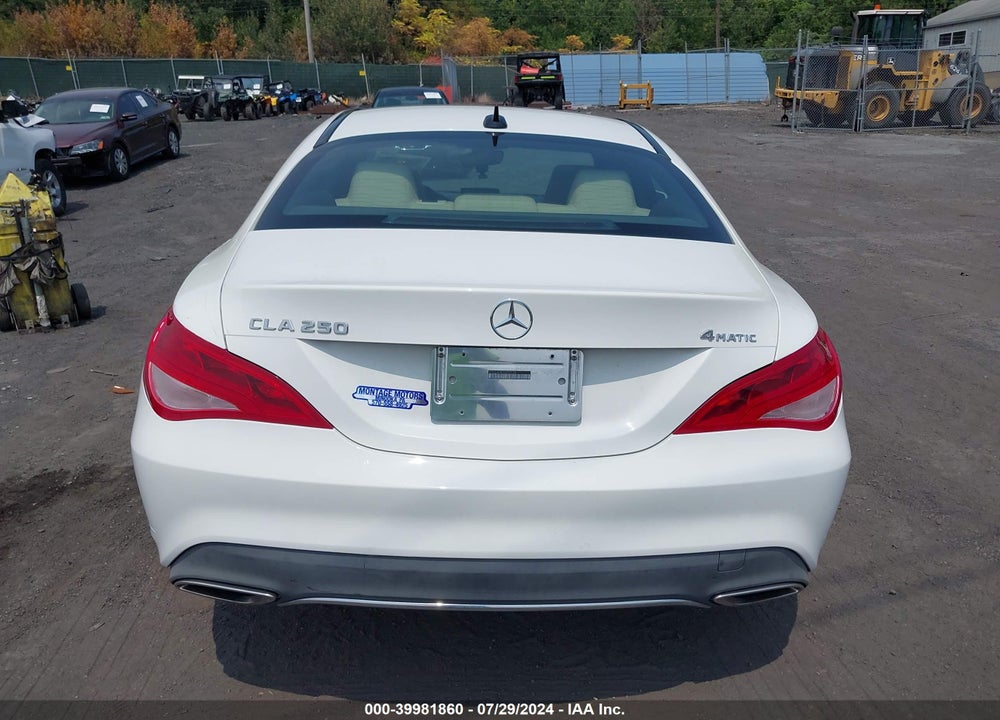 2019 MERCEDES-BENZ CLA 250 4MATIC VIN: WDDSJ4GB7KN727152