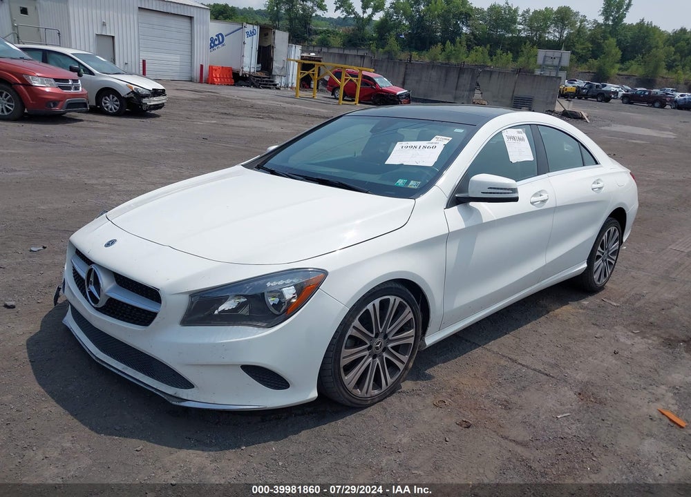 2019 MERCEDES-BENZ CLA 250 4MATIC VIN: WDDSJ4GB7KN727152