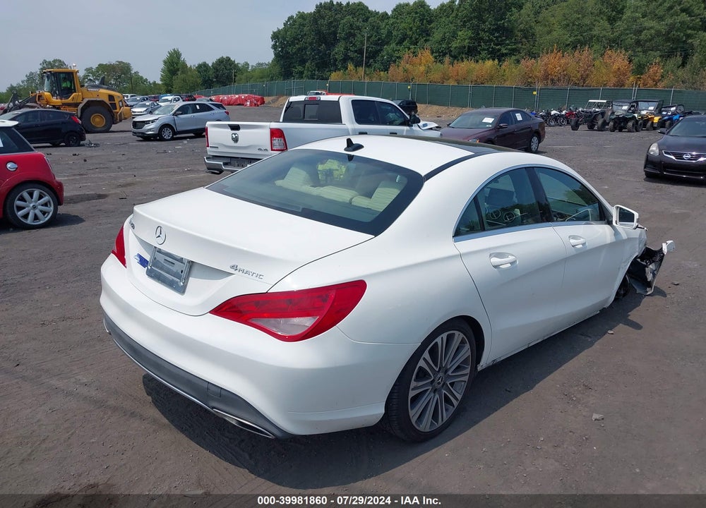 2019 MERCEDES-BENZ CLA 250 4MATIC VIN: WDDSJ4GB7KN727152