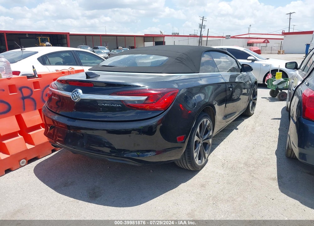 2016 BUICK CASCADA PREMIUM VIN: W04WT3N59GG146092