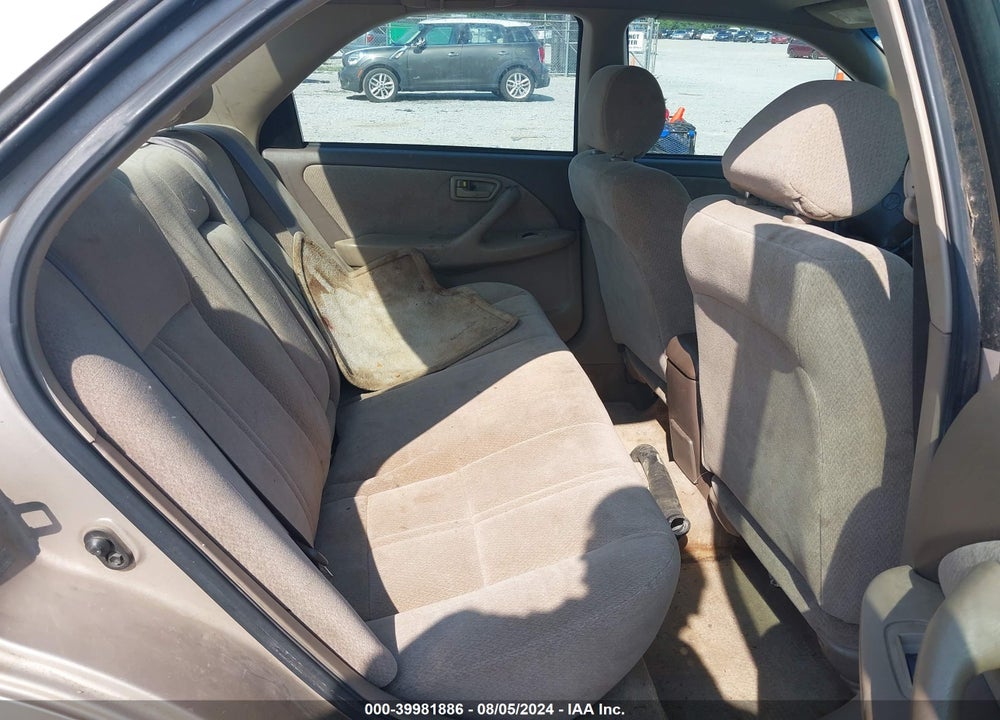 2001 TOYOTA CAMRY CE/LE/XLE VIN: 4T1BG22K51U806548