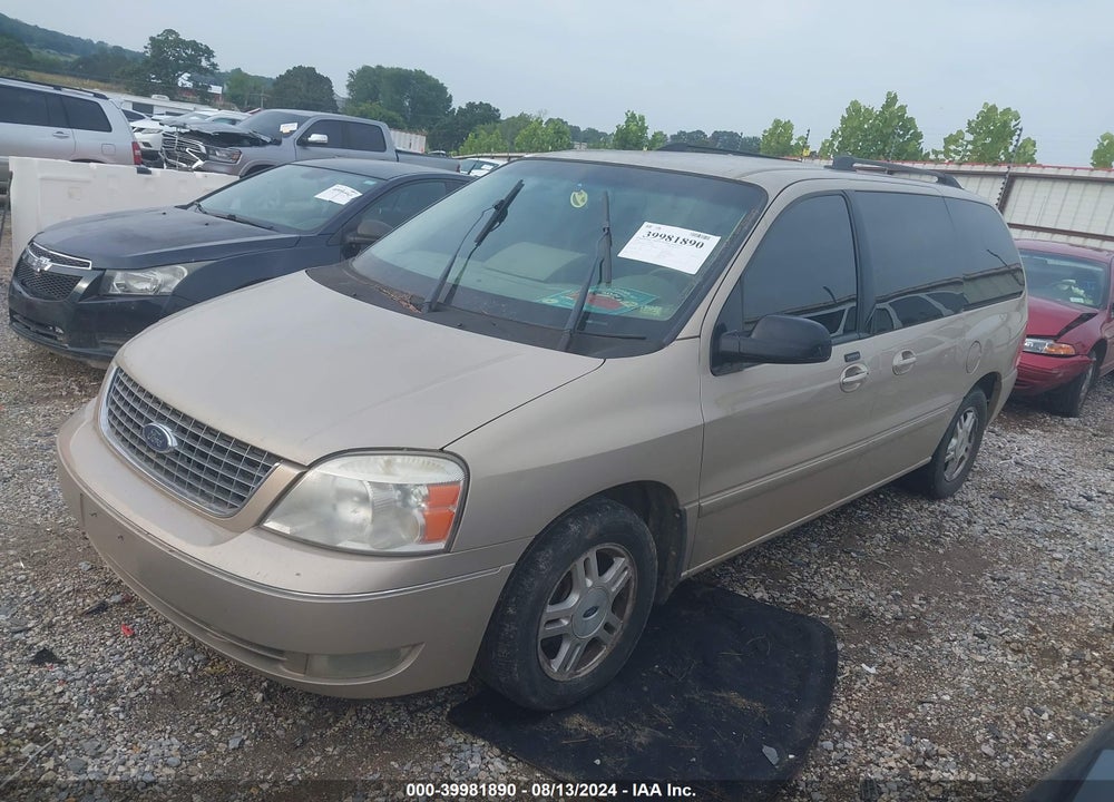 2007 FORD FREESTAR SEL VIN: 2FMZA52267BA04932