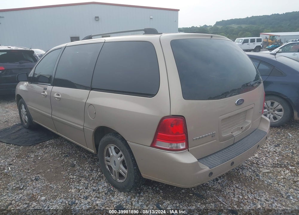 2007 FORD FREESTAR SEL VIN: 2FMZA52267BA04932
