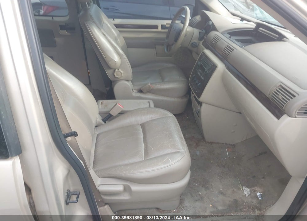 2007 FORD FREESTAR SEL VIN: 2FMZA52267BA04932