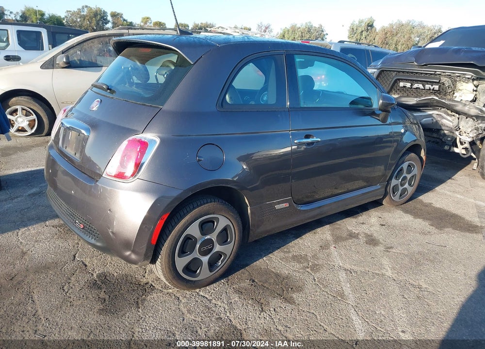 2018 FIAT 500E BATTERY ELECTRIC VIN: 3C3CFFGE4JT377486