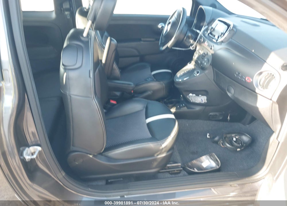2018 FIAT 500E BATTERY ELECTRIC VIN: 3C3CFFGE4JT377486