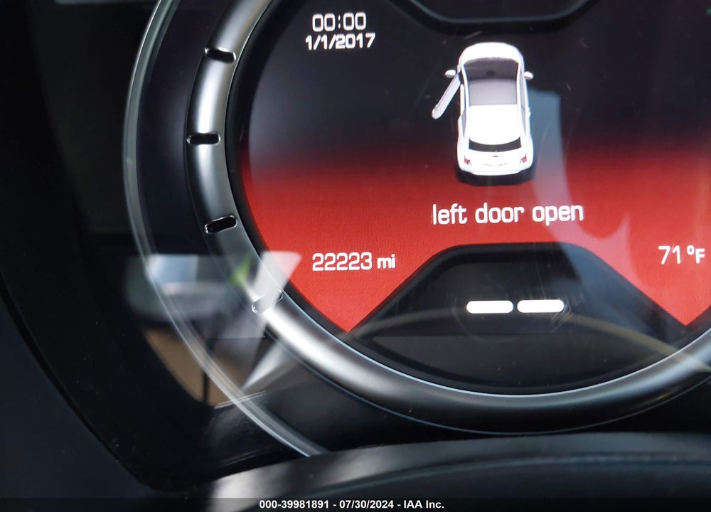 2018 FIAT 500E BATTERY ELECTRIC VIN: 3C3CFFGE4JT377486