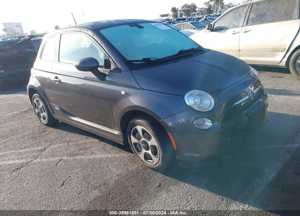 2018 FIAT 500E BATTERY ELECTRIC VIN: 3C3CFFGE4JT377486