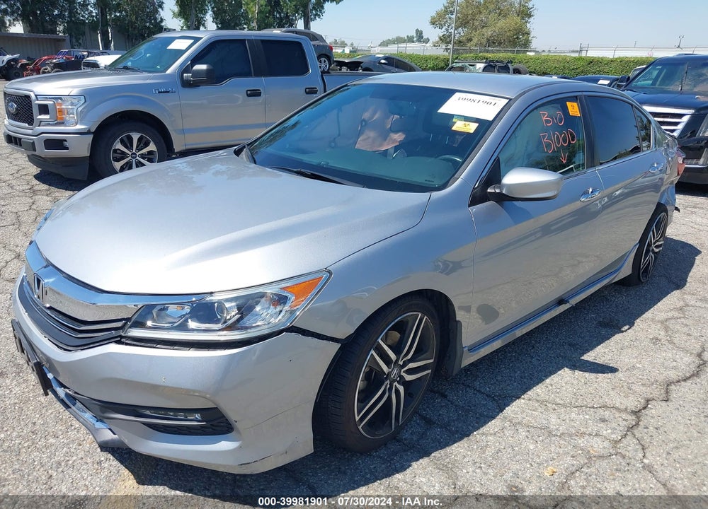 2017 HONDA ACCORD VIN: 1HGCR2F12HA291803