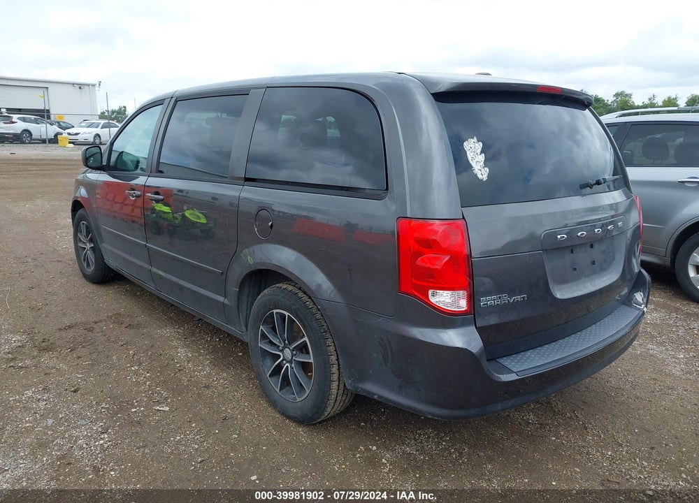 2015 DODGE GRAND CARAVAN SE PLUS VIN: 2C4RDGBG2FR723930
